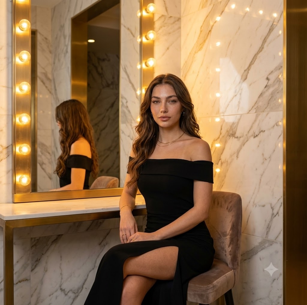 Luxury Vanity Mirror Portrait