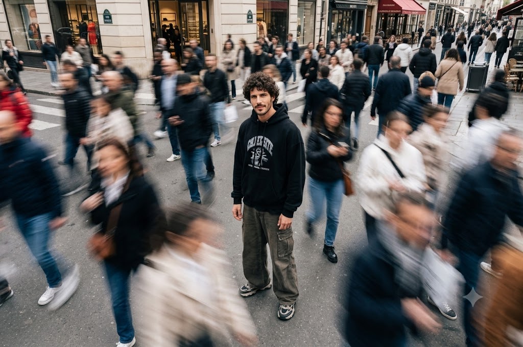 Standing Still in the Crowd